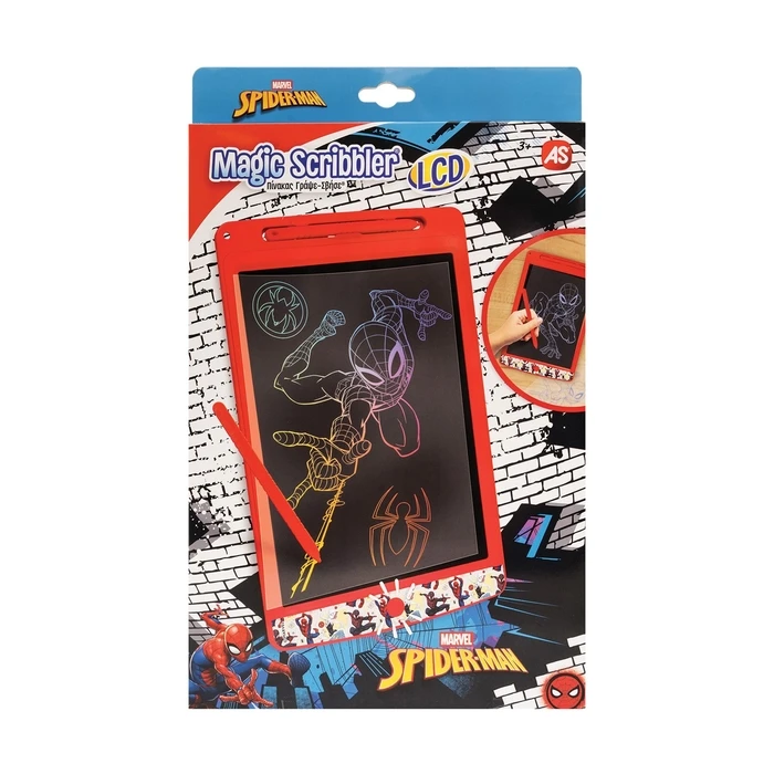 AS LCD Write & Erase Tablet Spiderman - 1028-14157