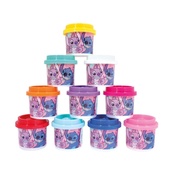 AS Modeling Clay Stitch - 10 jars (28 g each) - Ages 3+ (Model 1045-03635)