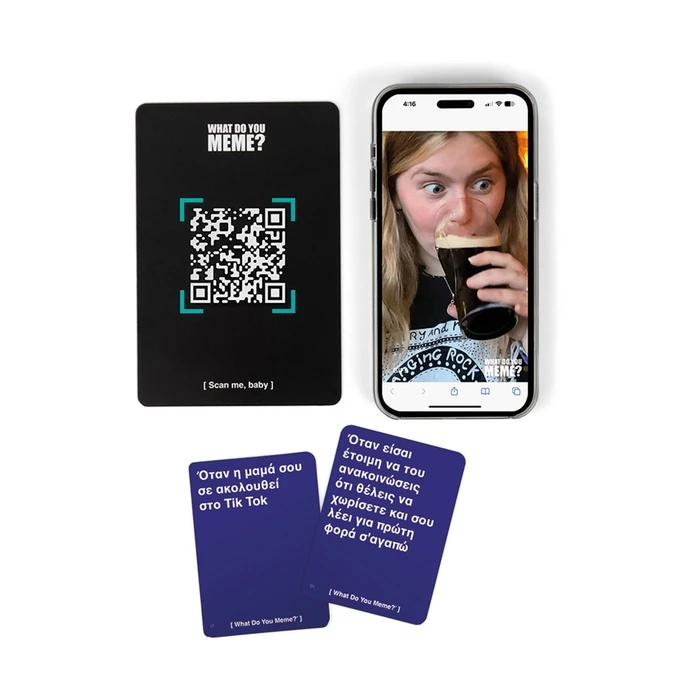 What Do You Meme? Now With GIFs - Board Game for 3-8 Players, 18+ (AS COMPANY, 1040-23224)