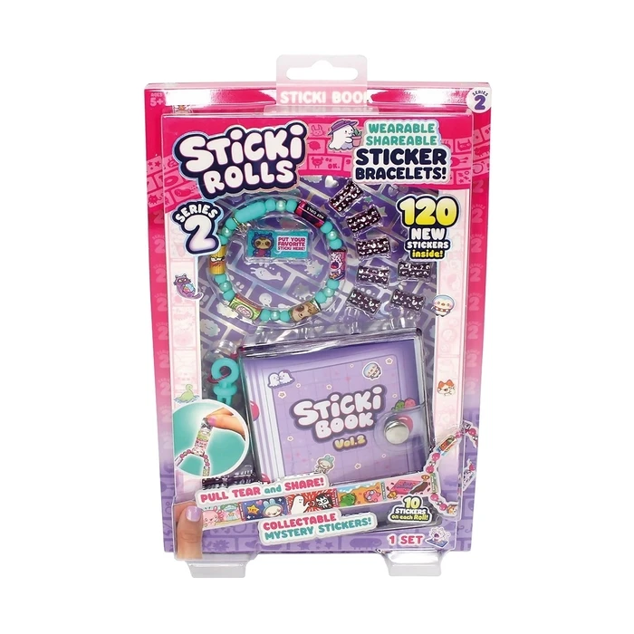 AS Παιδική Χειροτεχνία Sticki Rolls - Sticki Book S2