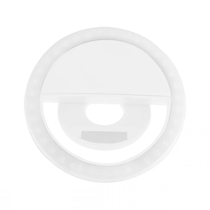 Επαναφορτιζόμενο LED Selfie RK-12 White