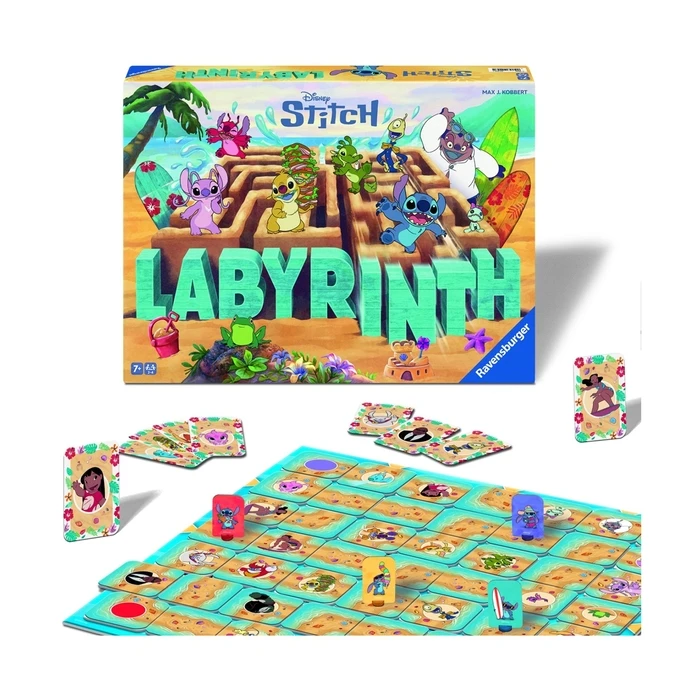 Board Game RAVENSBURGER Disney Stitch Labyrinth