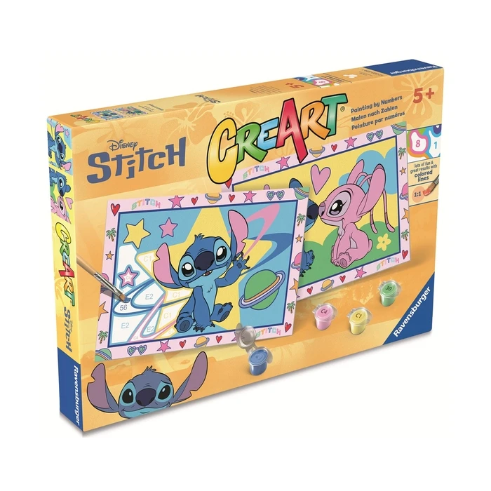 Arts and Crafts Ravensburger Disney Creart Stitch and Angel
