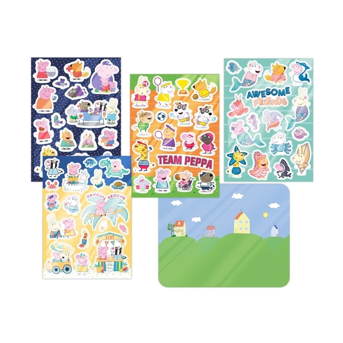 Totum Stickers Peppa Pig - 4 sheets (50 different designs)