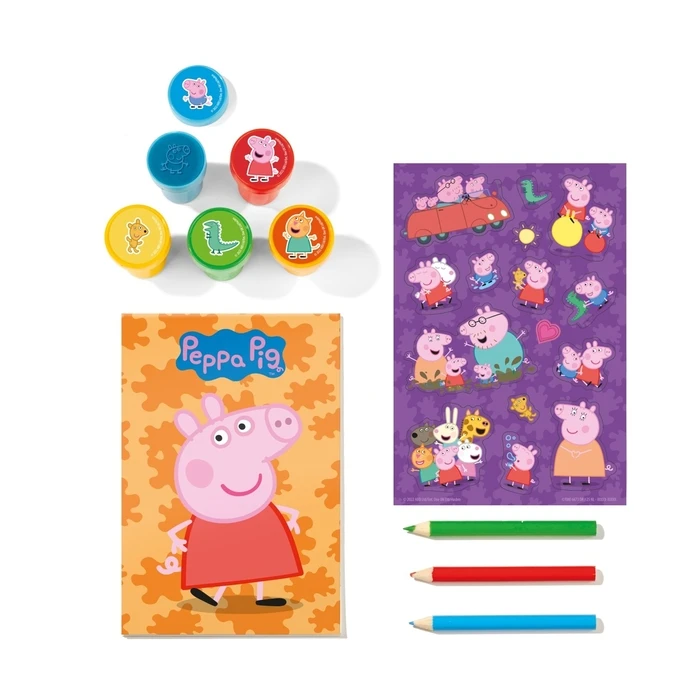Peppa Pig Stamps Set for Children 3+ years