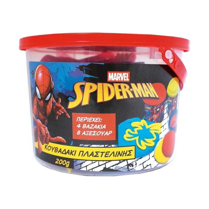AS Play-Doh Modeling Clay Bucket Spiderman, 3+ years
