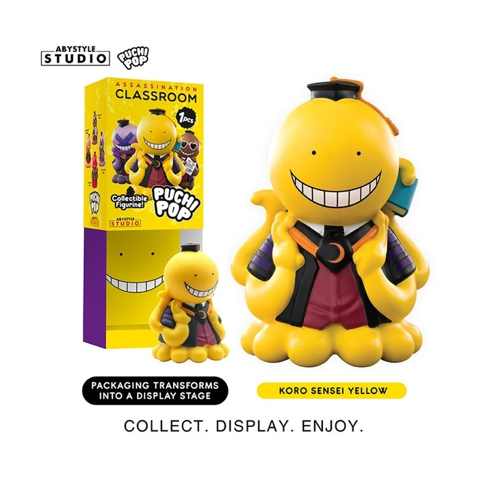 Abysse PuchiPop SoftVinyl Koro-sensei Figure (Assassination Classroom) - Blind Box