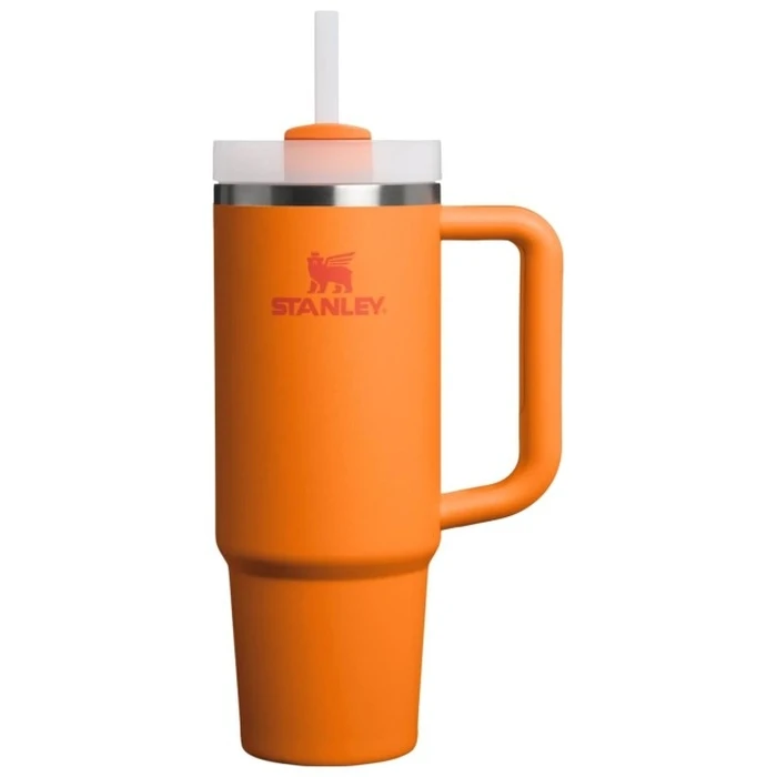 Stanley Quencher H2.O FlowState Tumbler 0.89 L (30 oz) Goldenrod Coral