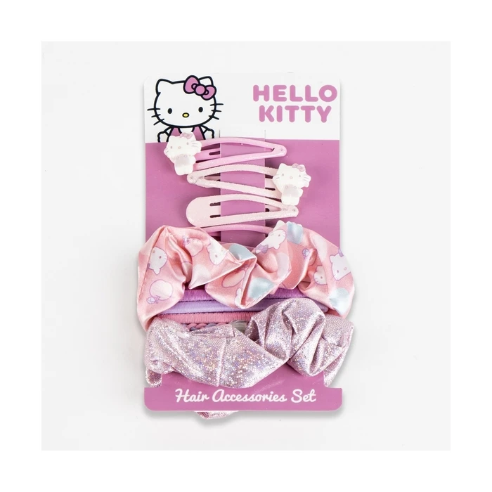 Hello Kitty Hair Accessories Pouch Set - CERDA GROUP