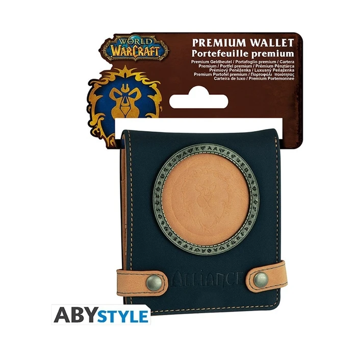 Abysse World of Warcraft Kids Wallet with Clip Green ABYBAG441