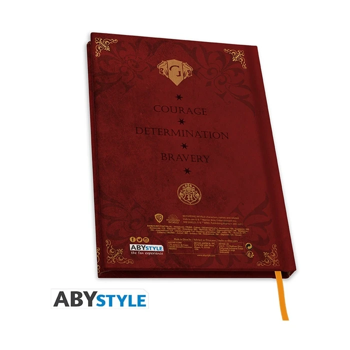 Abysse Harry Potter Gryffindor A5 Notebook ABYNOT085