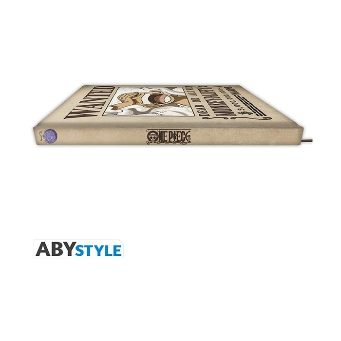 Abysse One Piece A5 Notebook "Wanted Luffy Wano" - ABYNOT155