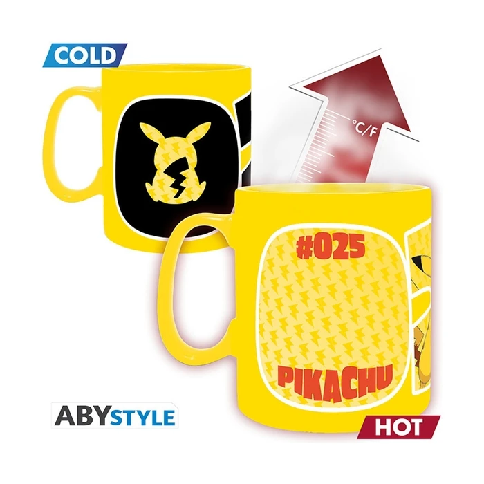 Abysse Pikachu Heat Change Ceramic Mug 460ml (ABYMUGA155)
