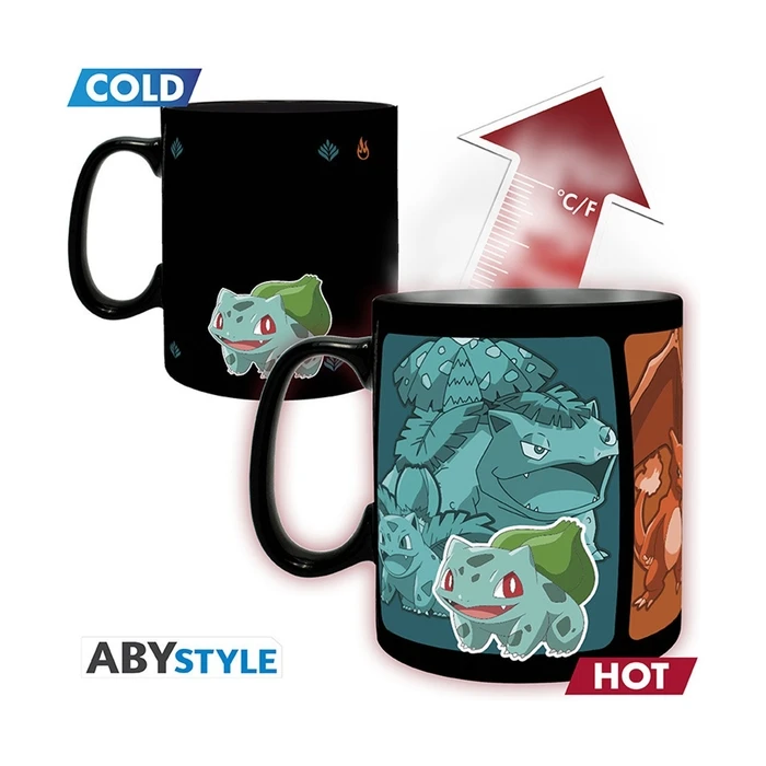 Abysse Heat Change Ceramic Mug Multicolor 460ml (Pokémon) ABYMUGA341