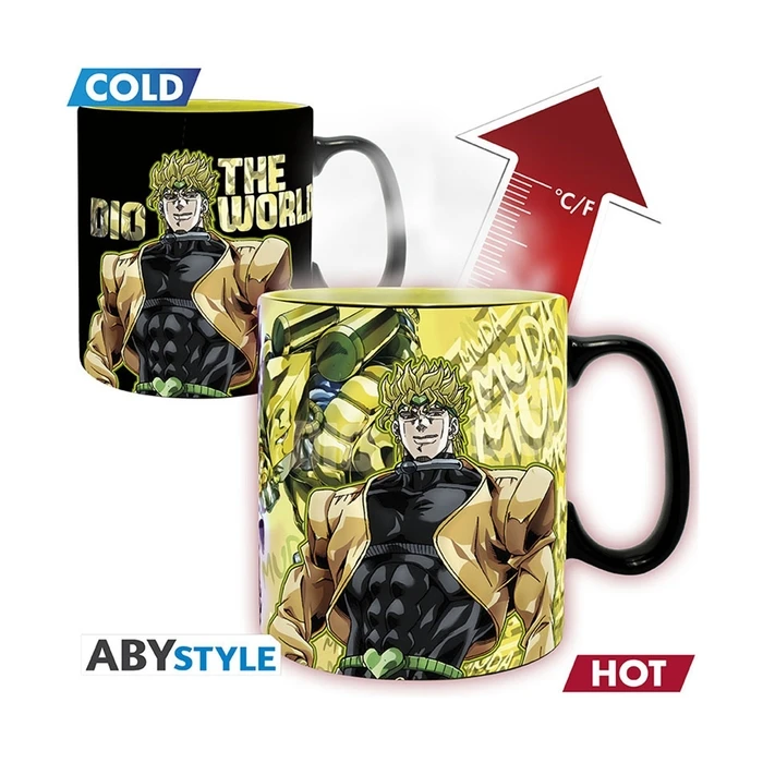Abysse: JoJo's Bizarre Adventure - Κούπα Αλλαγής Θερμοκρασίας Jotaro Dio (460 ml) (ABYMUGA447)