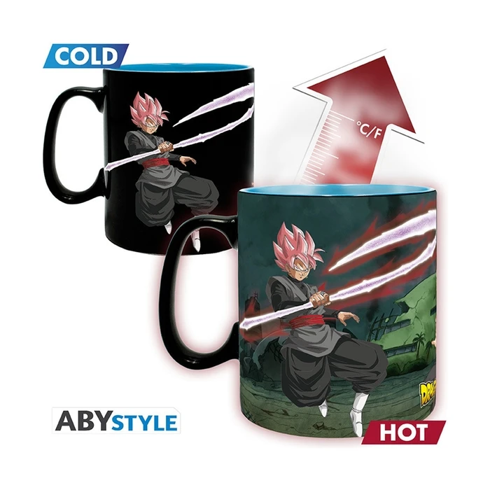 Abysse Dragon Ball Heat Change Ceramic Mug Black 460ml (ABYMUGA449)