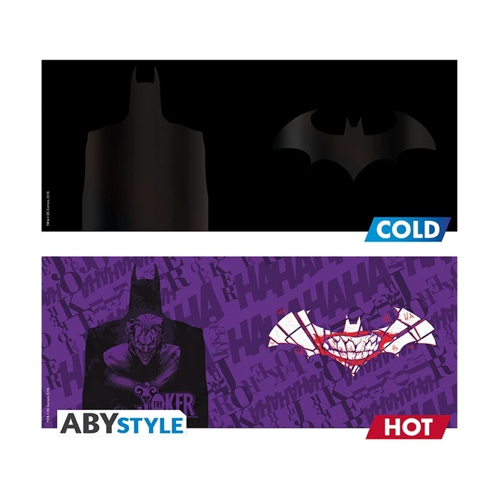 Abysse Batman Heat Change Black Ceramic Mug King Size 460ml