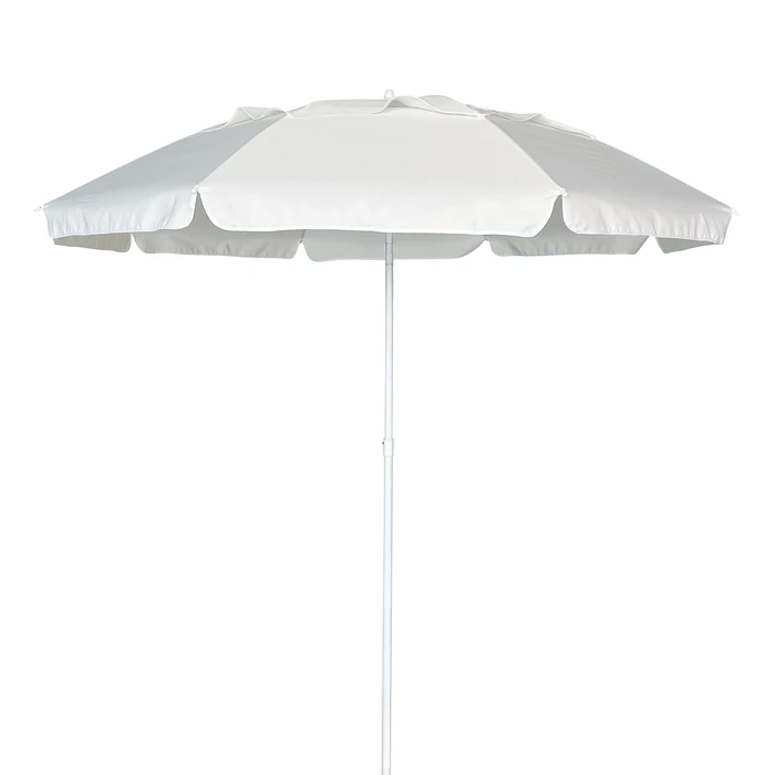 ESCAPE Beach Umbrella 2.0m White