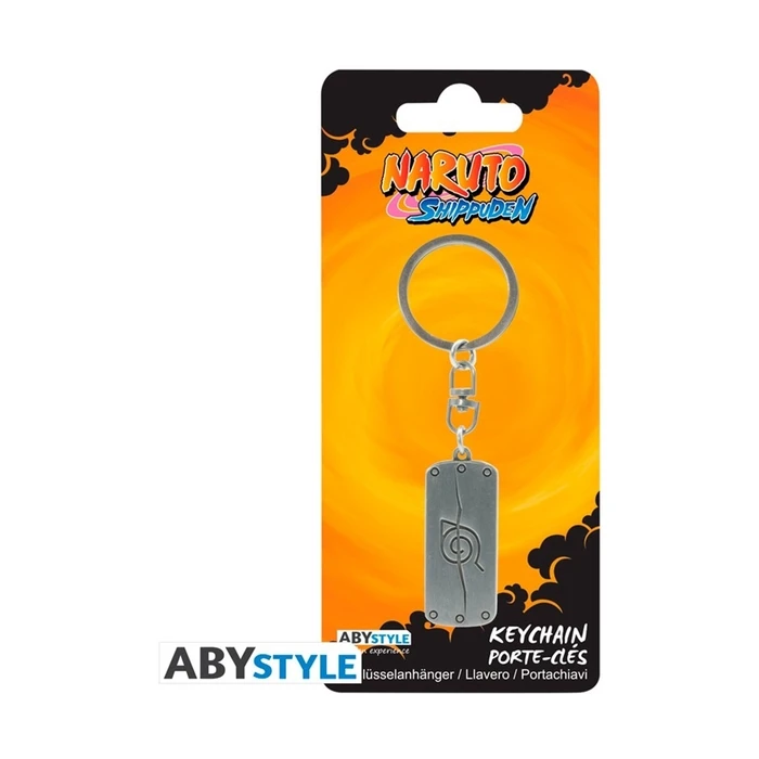 Naruto Shippuden Keychain "anti Konoha"