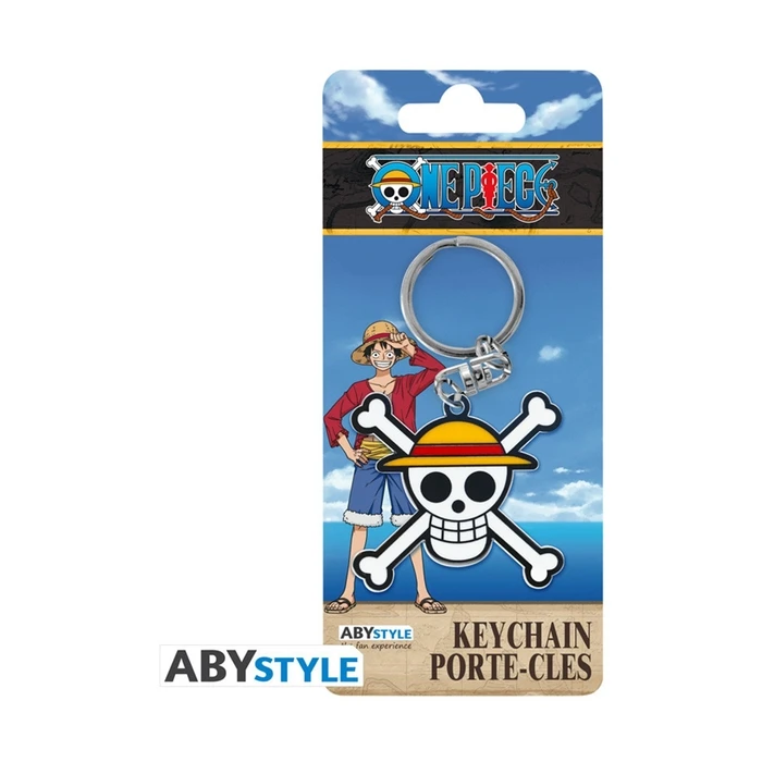 Abysse / ABYstyle One Piece Keychain - Straw Hat Pirates Jolly Roger (ABYKEY646)