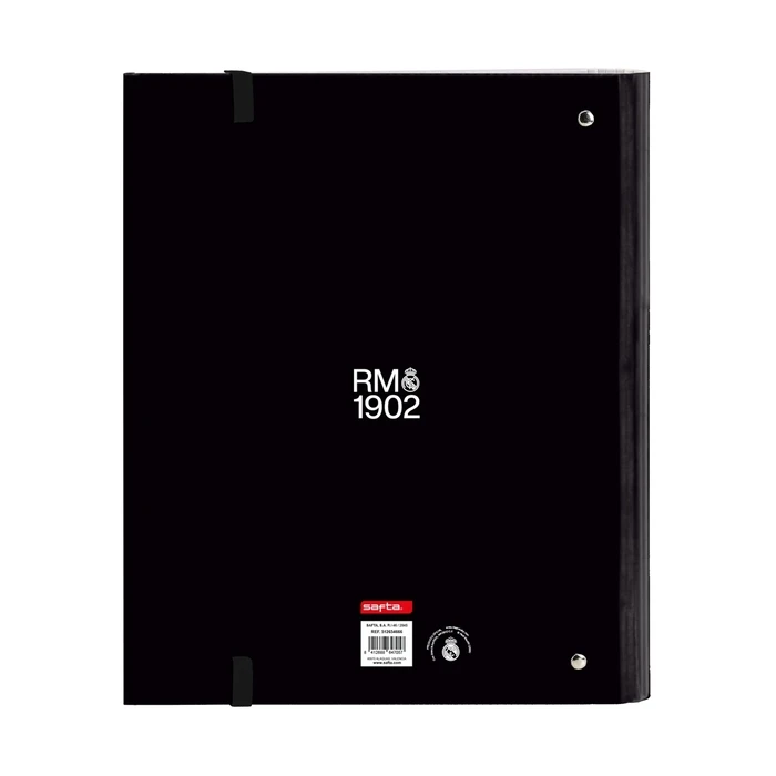 Safta Real Madrid - A4 4-Ring Binder with 100 Transparent Sleeves (512654666)