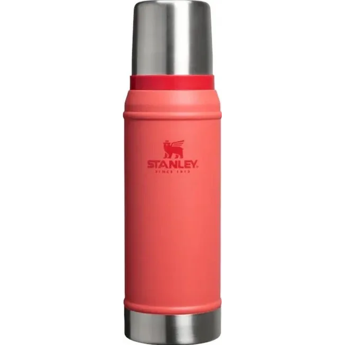 Stanley Classic Legendary Bottle 0,75L Hot Coral - Θερμός Ανοξείδωτου Ατσάλι 18/8