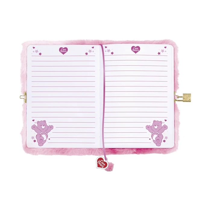 Totum Notebook with Lock Pink (Care Bears) - T310001-02
