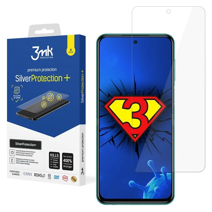3MK Silver Protect+ Redmi Note 9S