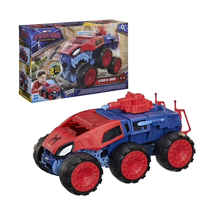 Hasbro Marvel Spider-Man 2 σε 1 Super Chompin' Tank Όχημα (G3439)