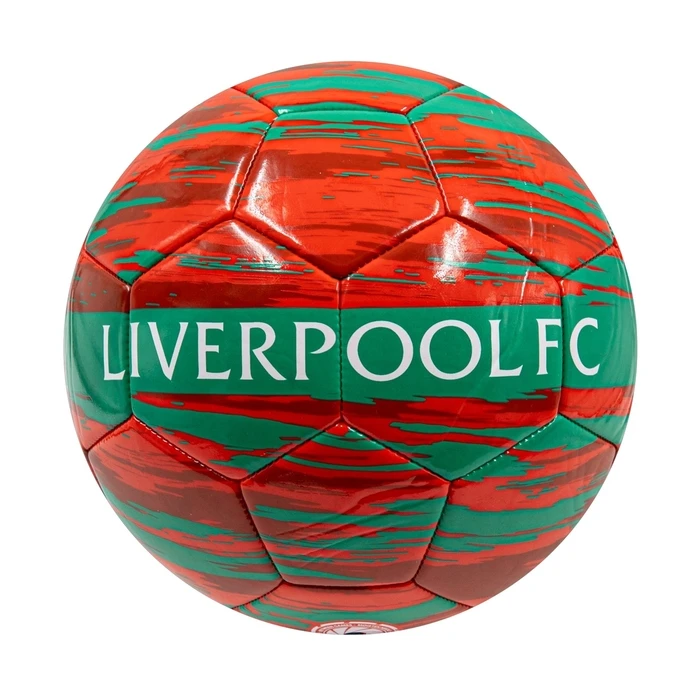 Μπάλα Ποδοσφαίρου Liverpool FC με Έμβλημα Κόκκινο/Τιρκουάζ Μέγεθος 5 - Phi