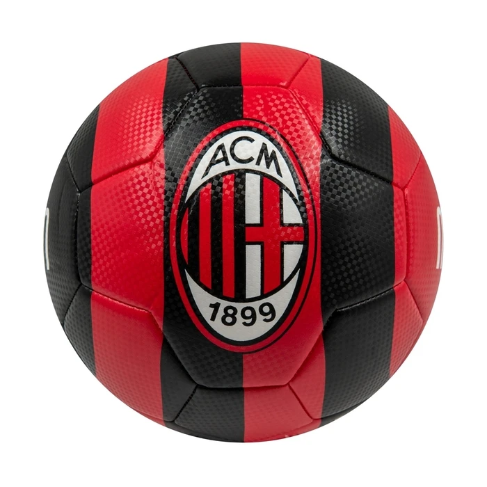 Επίσημο προϊόν AC Milan: Ποδόσφαιρο Stripes Hexagonal - Μέγεθος 5