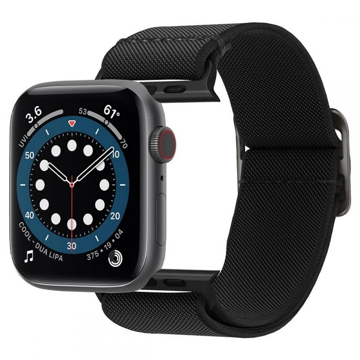 Belt Spigen Fit Lite Apple Watch 4/5/6/7/SE/8/9/Ultra 44/45/49mm Black