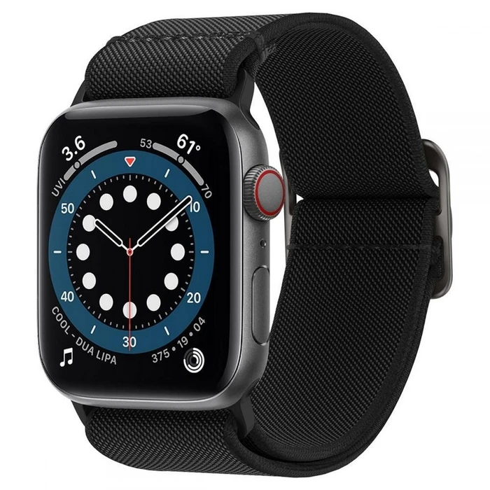 Belt Spigen Fit Lite Apple Watch 4/5/6/7/SE/8/9/Ultra 44/45/49mm Black