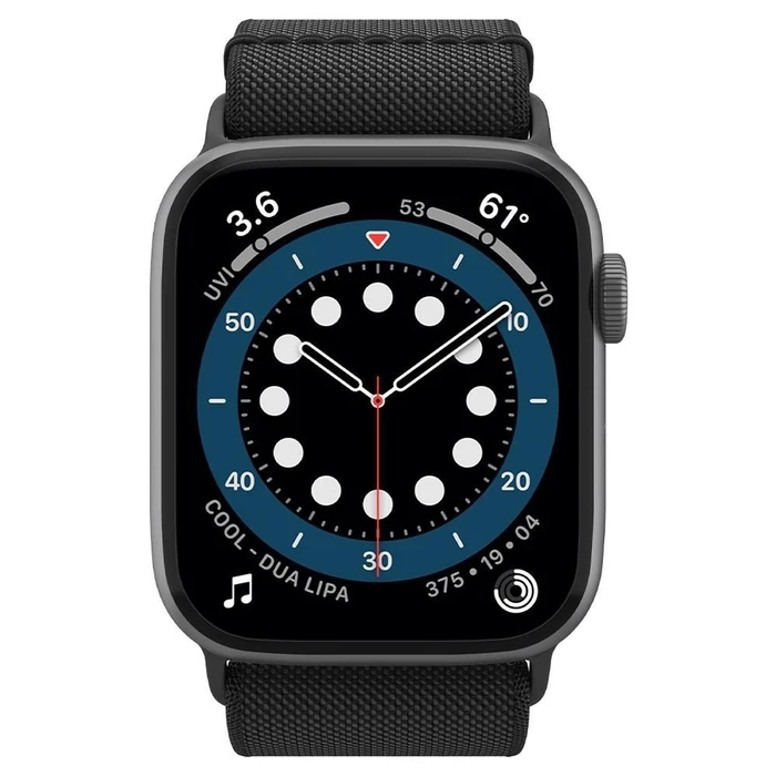 Belt Spigen Fit Lite Apple Watch 4/5/6/7/SE/8/9/Ultra 44/45/49mm Black