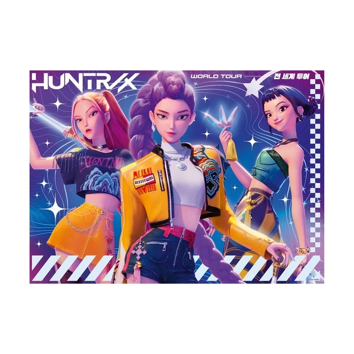 Ravensburger Παζλ: K-Pop Demon Hunters - Σετ 4 x 100 τεμ.