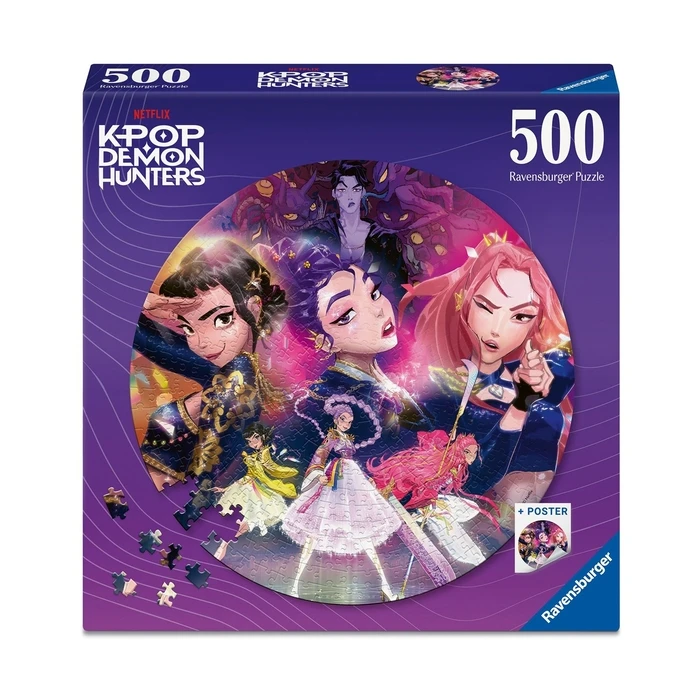 Ravensburger Παζλ: K‑Pop Demon Hunters - For the Fans (500 κομμάτια)
