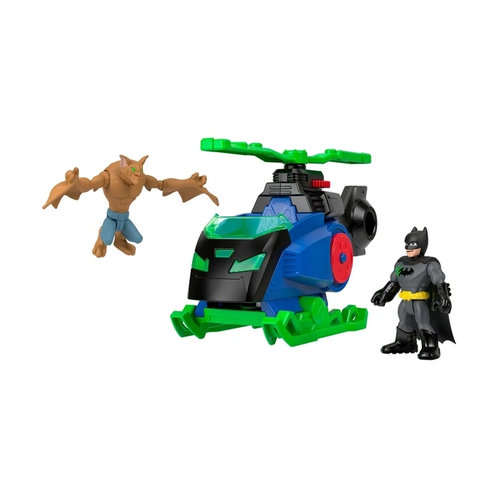 Fisher-Price Imaginext DC Super Friends - Batcopter εναντίον Man-Bat (JML97)