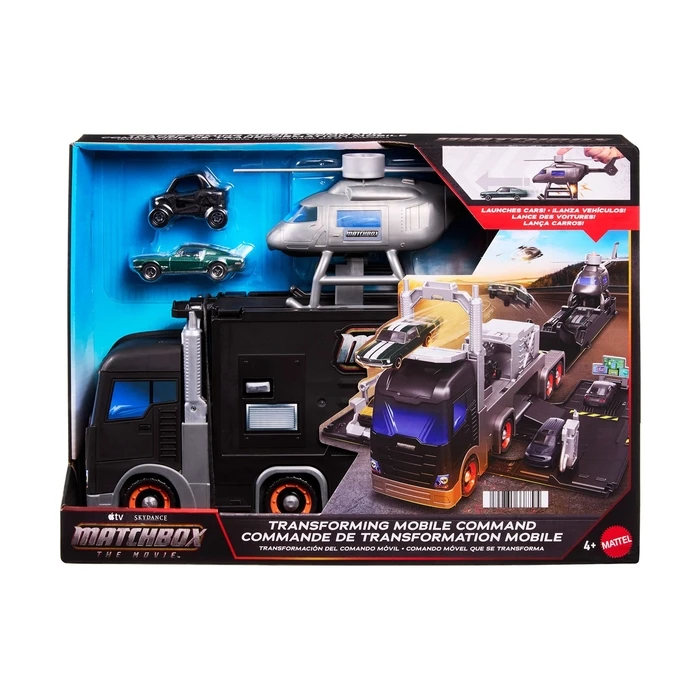 Mattel Matchbox The Movie - Μεταμορφούμενο Κινητό Κέντρο Διοίκησης (JJB32)