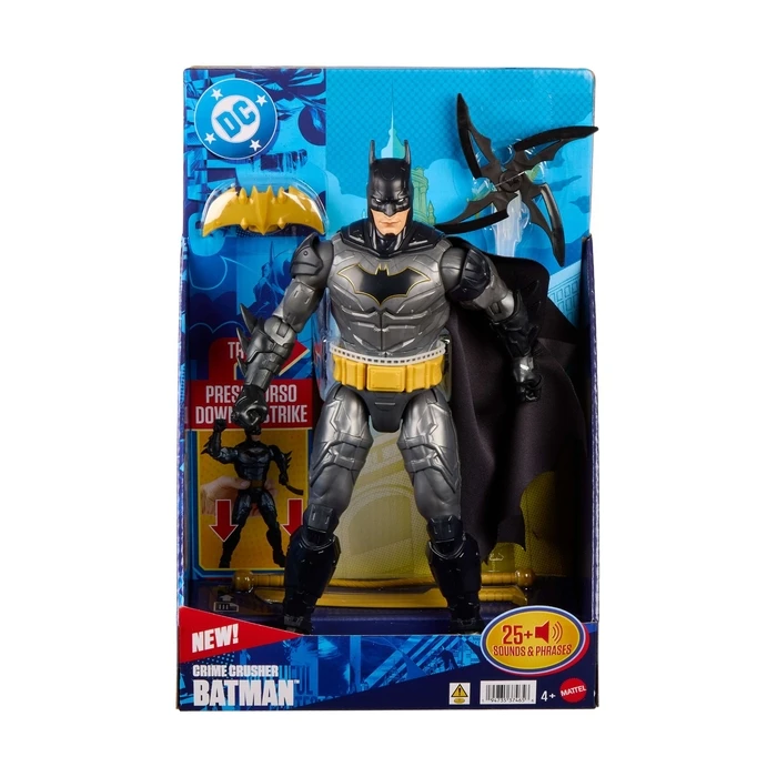Batman Action Figure Mech Suit with Sounds & Light 15 cm - Mattel