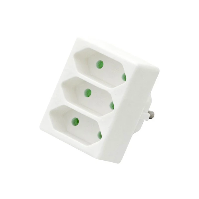 Ταφ Ρεύματος 220V R-3 με 3 πρίζες χωρίς γείωση