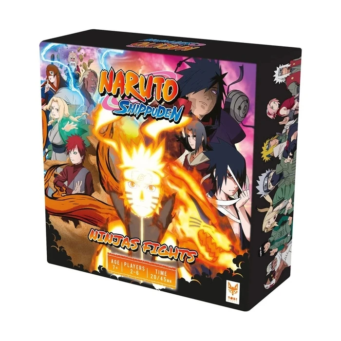 Naruto: Επιτραπέζιο Παιχνίδι Ninja Fight (Αγγλικά) - Topigames, 2-6 παίκτες, 7+ ετών