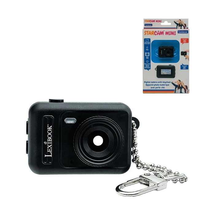 Lexibook Starcam Mini - Μικρή Κάμερα Μπρελόκ Μαύρη (25.DJKC76BK)