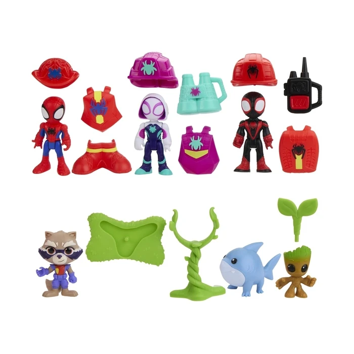 Hasbro Marvel Spidey And His Amazing Friends - Φιγούρες 'Rescue Spidey and Crew' (G3149)