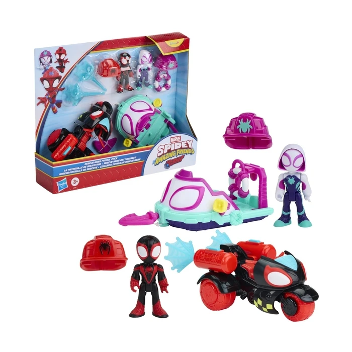 Hasbro Disney Jr. Spidey & His Amazing Friends - Σετ Διάσωσης Miles Ghost (όχημα) - G1970