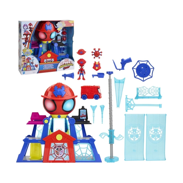 Hasbro Disney Jr Marvel Spidey And His Amazing Friends Rescue Webs - Rescue Web-Quarters Playset (G1989)