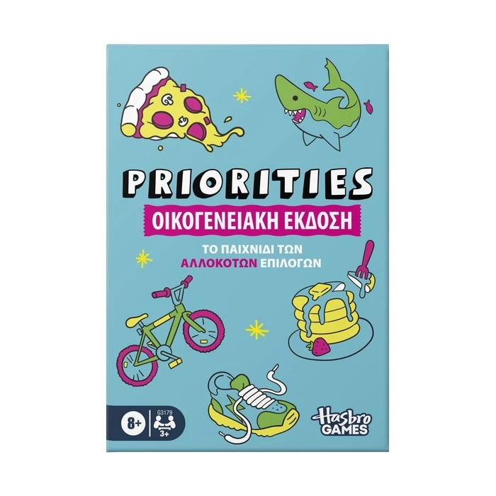 Επιτραπέζιο Παιχνίδι Priorities Family Edition για 3+ παίκτες / 8+ ετών - Hasbro (Ελληνικά)