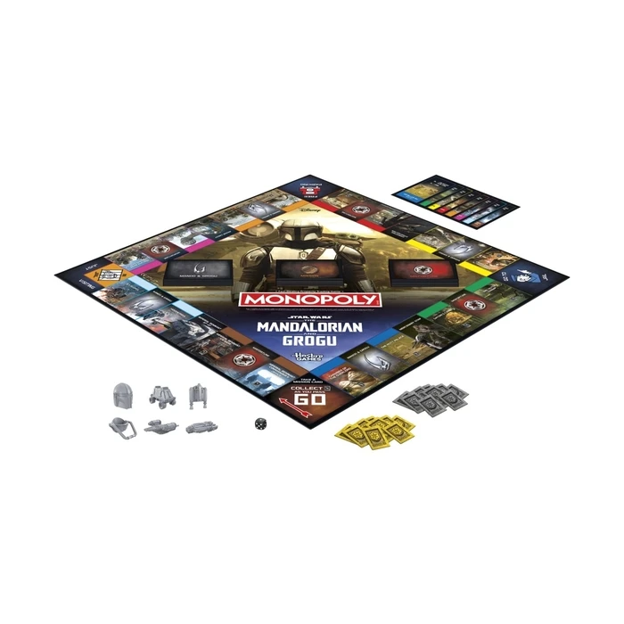 Επιτραπέζιο Παιχνίδι Monopoly Star Wars - The Mandalorian & Grogu για 2-6 Παίκτες 8+ Έτων (EN) Hasbro