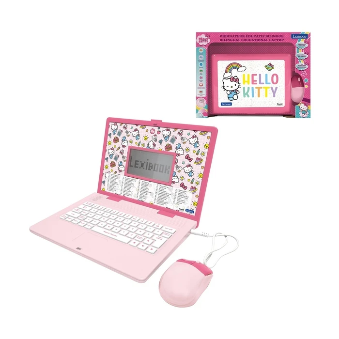Lexibook Hello Kitty Δίγλωσσο Εκπαιδευτικό Παιδικό Laptop/Tablet για 4+ ετών