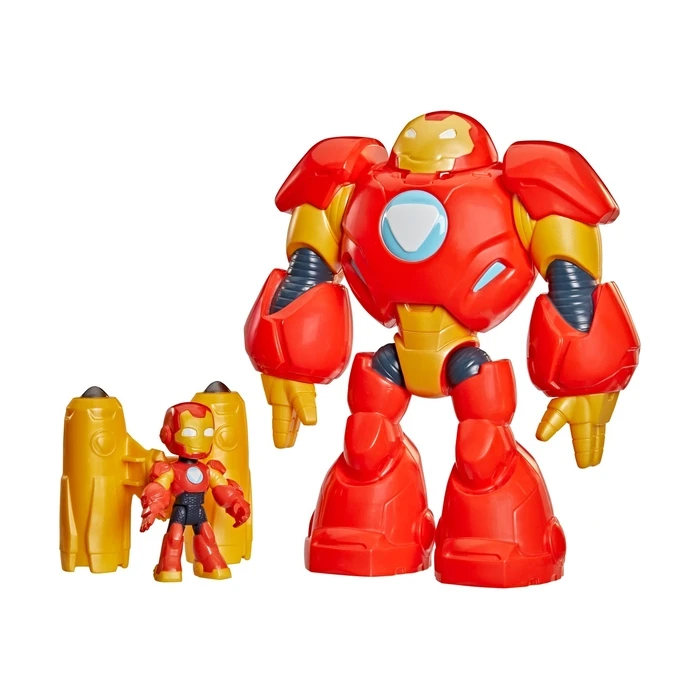 Hasbro DisneyJr. Marvel - Iron Man & His Awesome Friends - Γιγάντια Φιγούρα Iron Man με Πανοπλία (G3218)