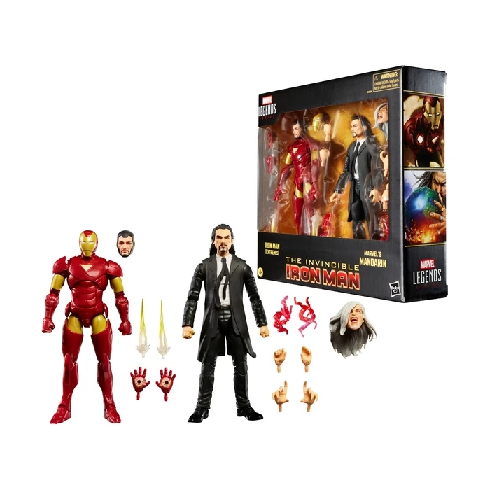 Φιγούρα Δράσης Iron Man & Mandarin 2-pack Iron Man 15εκ. G0629